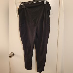 Zella Live in Pocket 7/8 Maternity Leggings Black Large